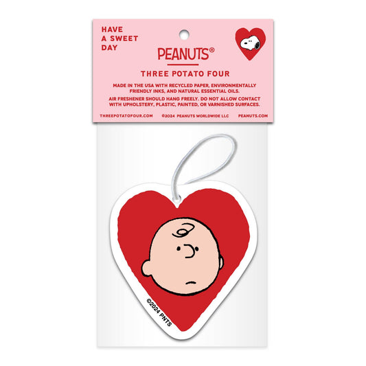 Peanuts Heart Air Freshener