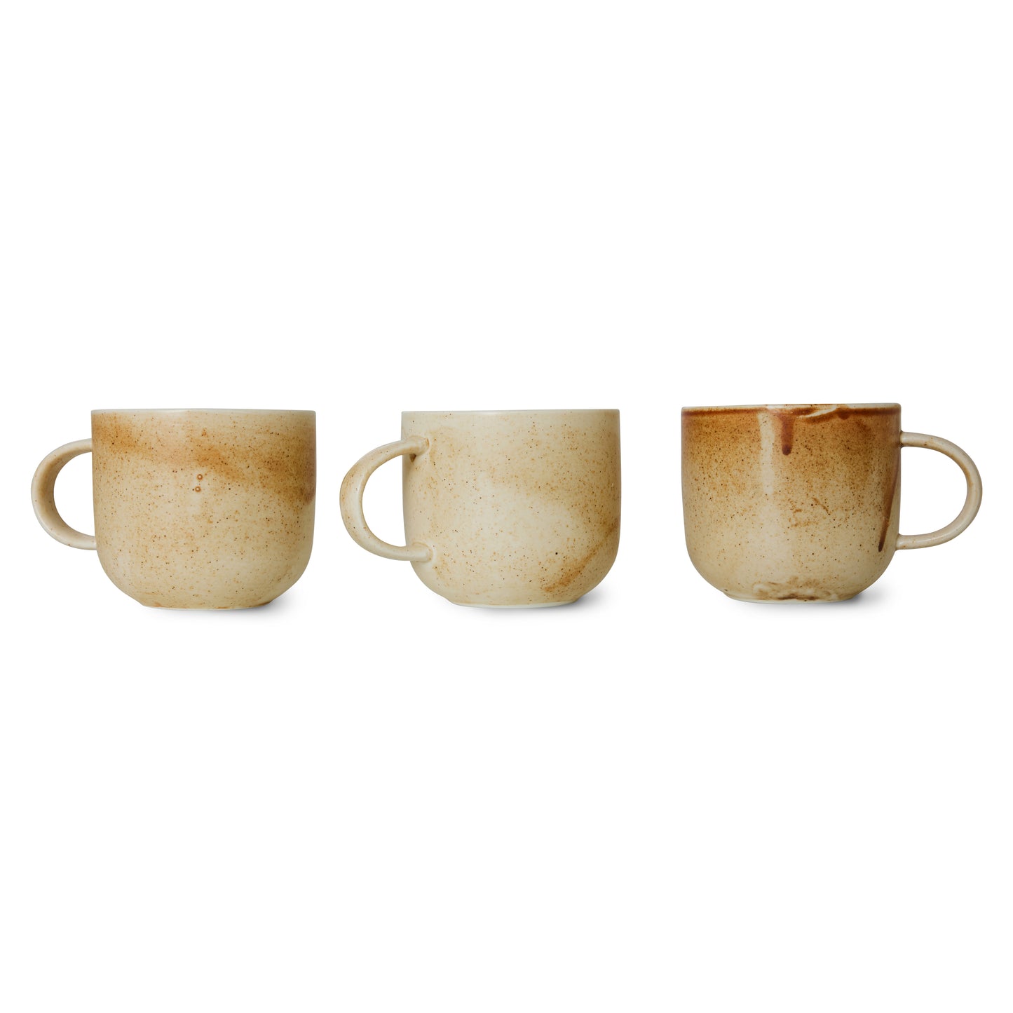 Rustic Cream / Brown Chef Ceramics Mug