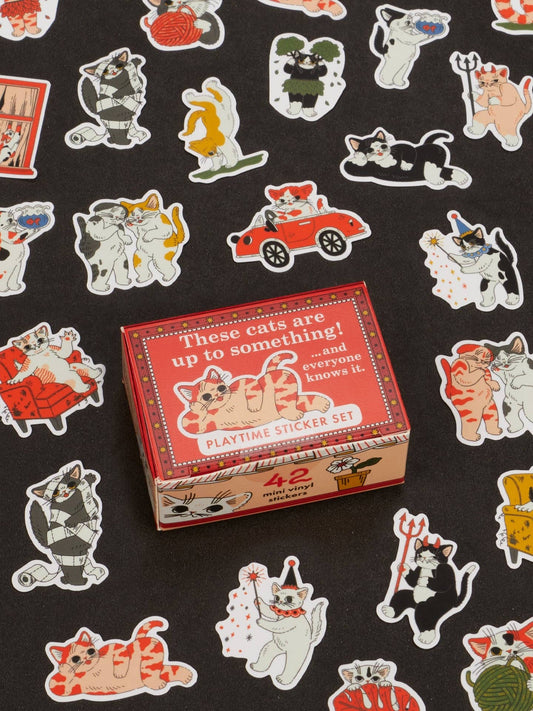 These Cats Are Up To Something! Sticker Box **coming soon**