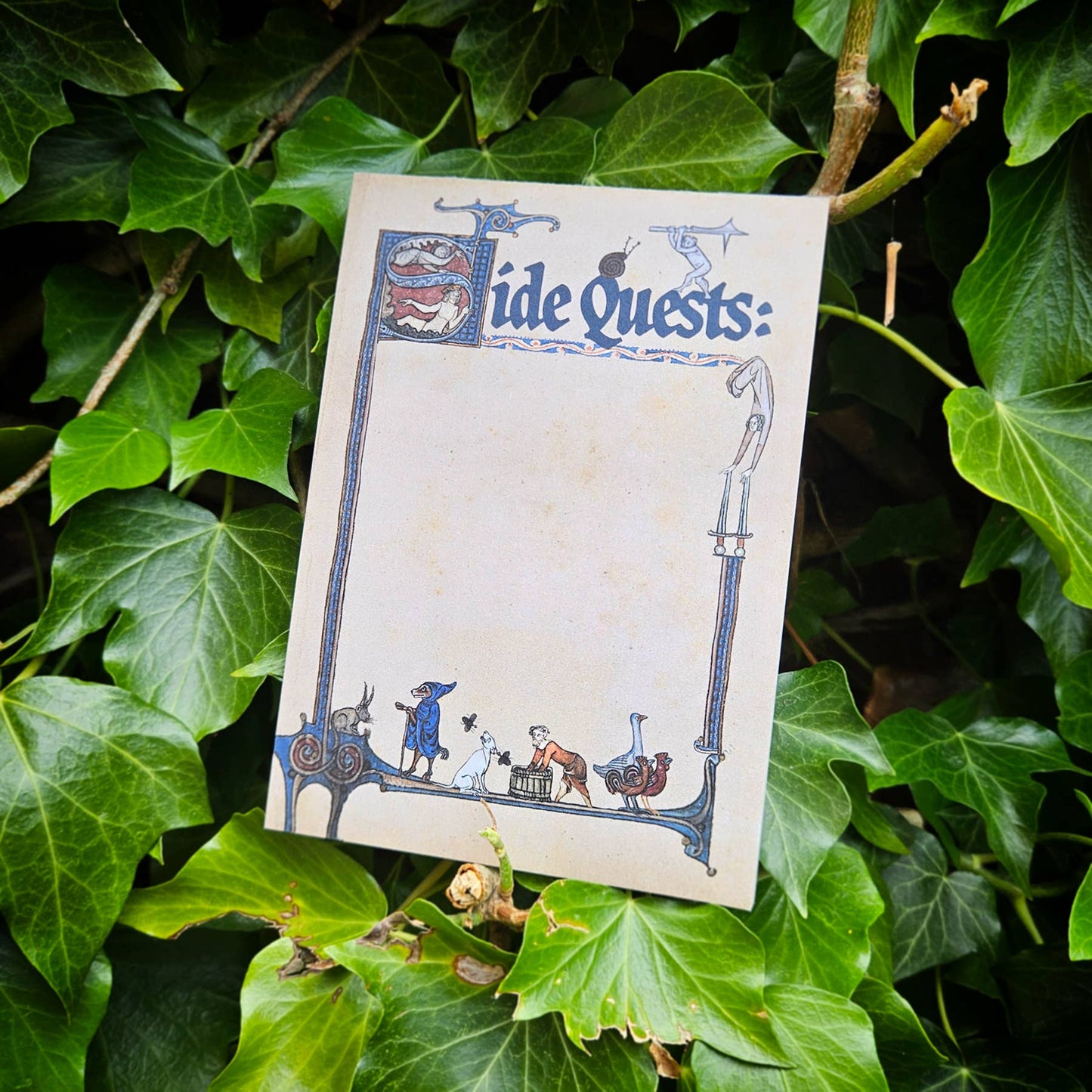 Side Quests Notepad