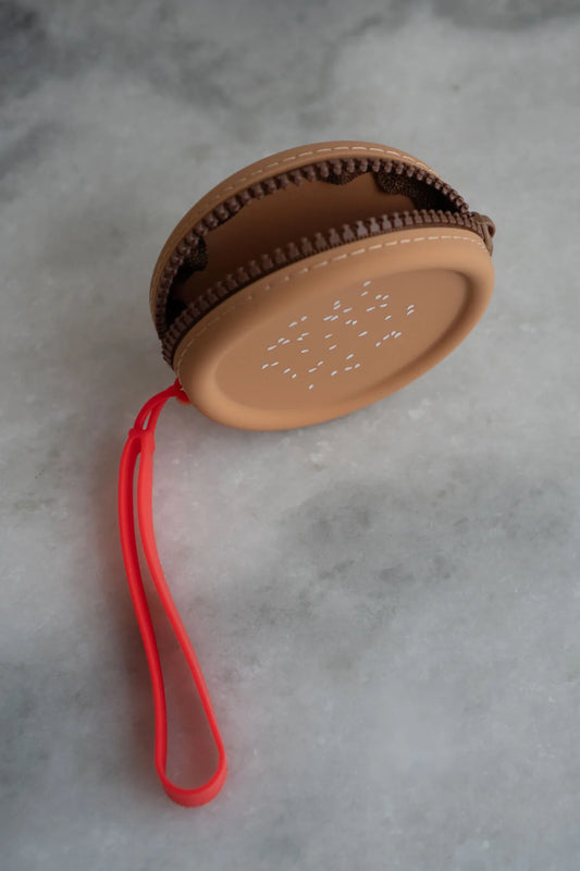 Burger Bun Coin Purse