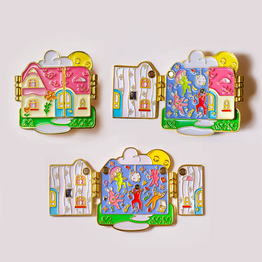 Endless Summer enamel pin