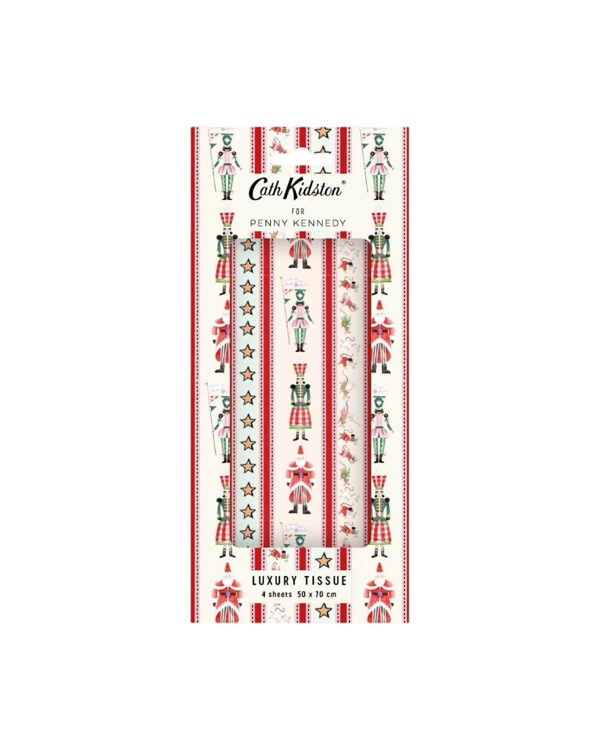 Nutcracker Stripe Tissue Paper