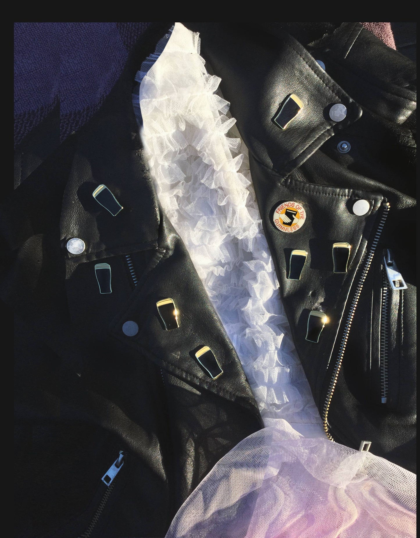 Pint O Plain Enamel Pin