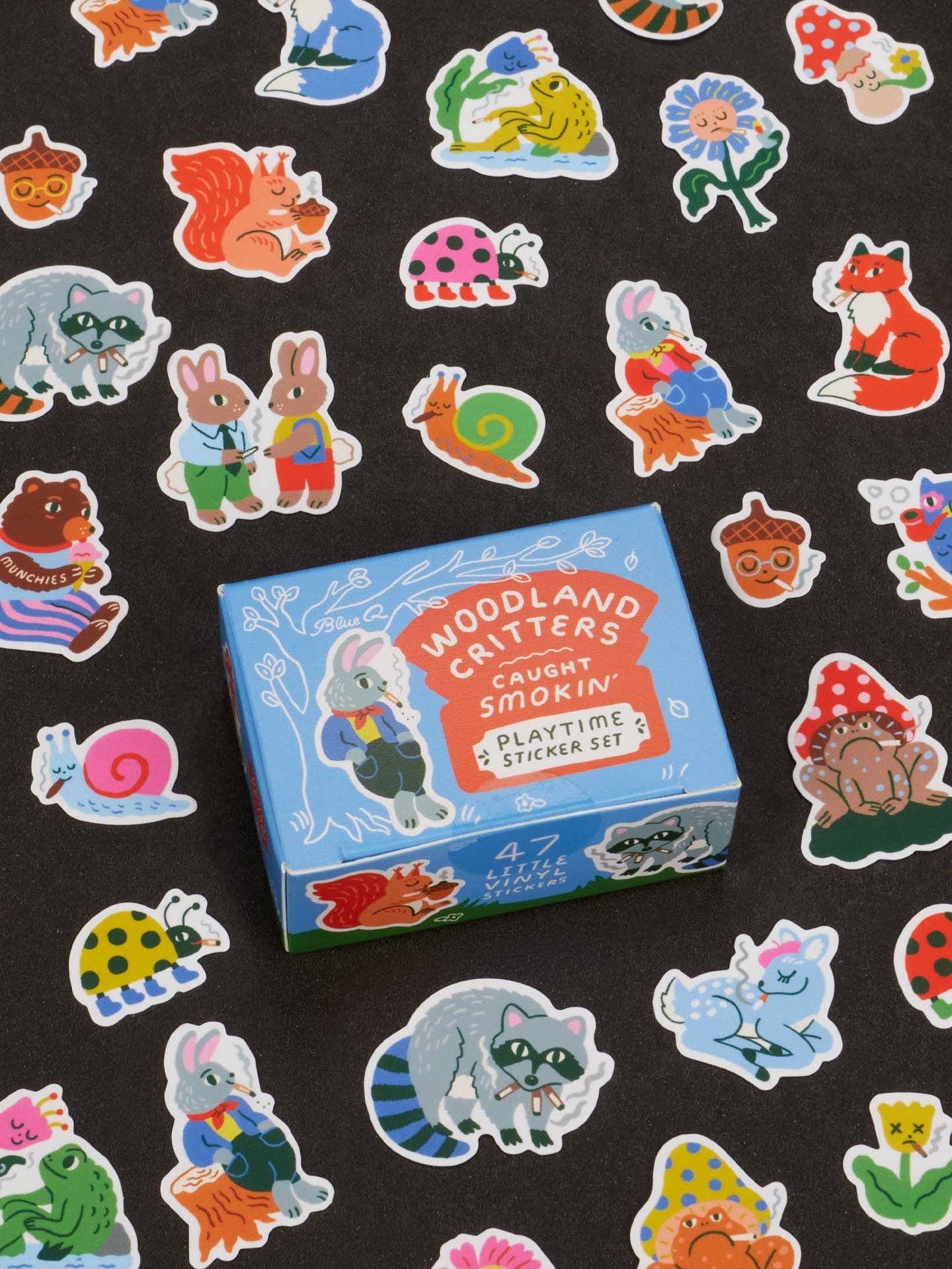 Woodland Critters Sticker Box