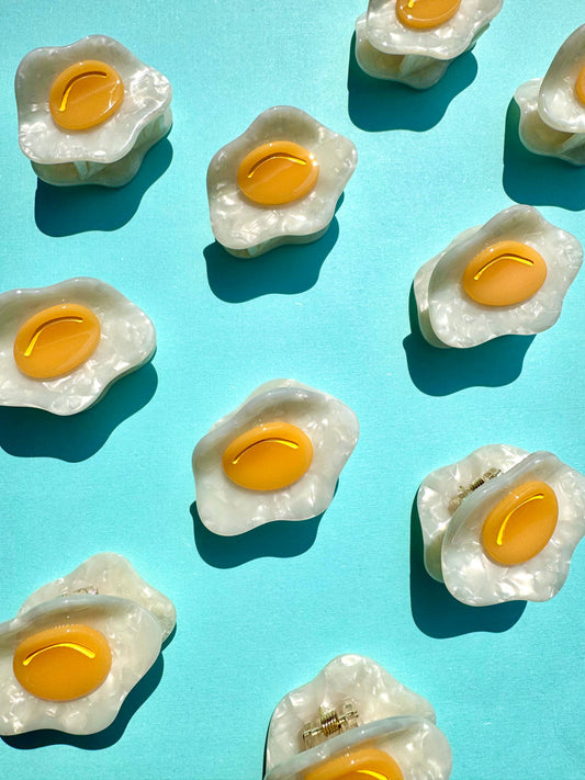 Sunny-Side Up Mini Hair Claw