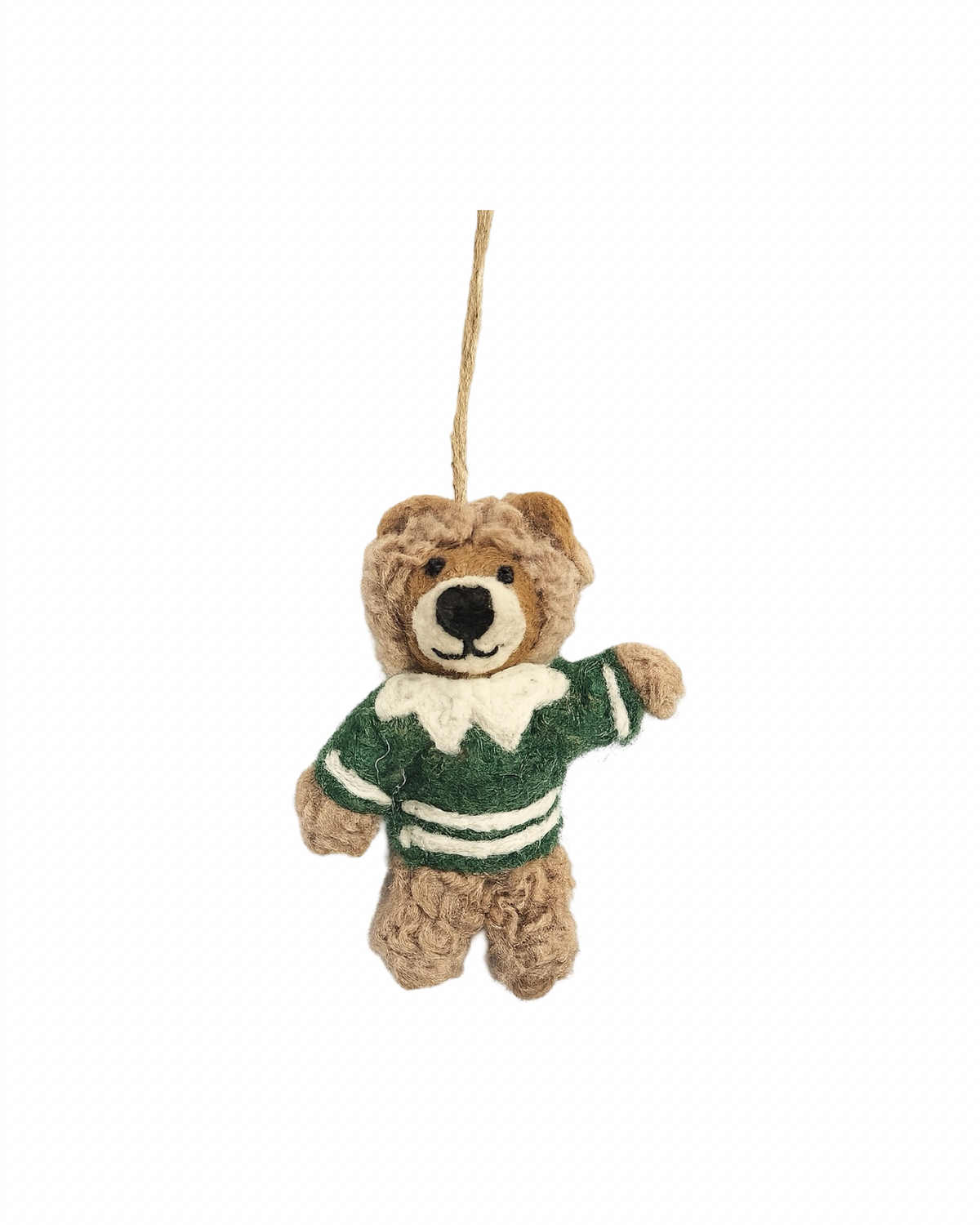 Barney the Bear Felt Decoration
