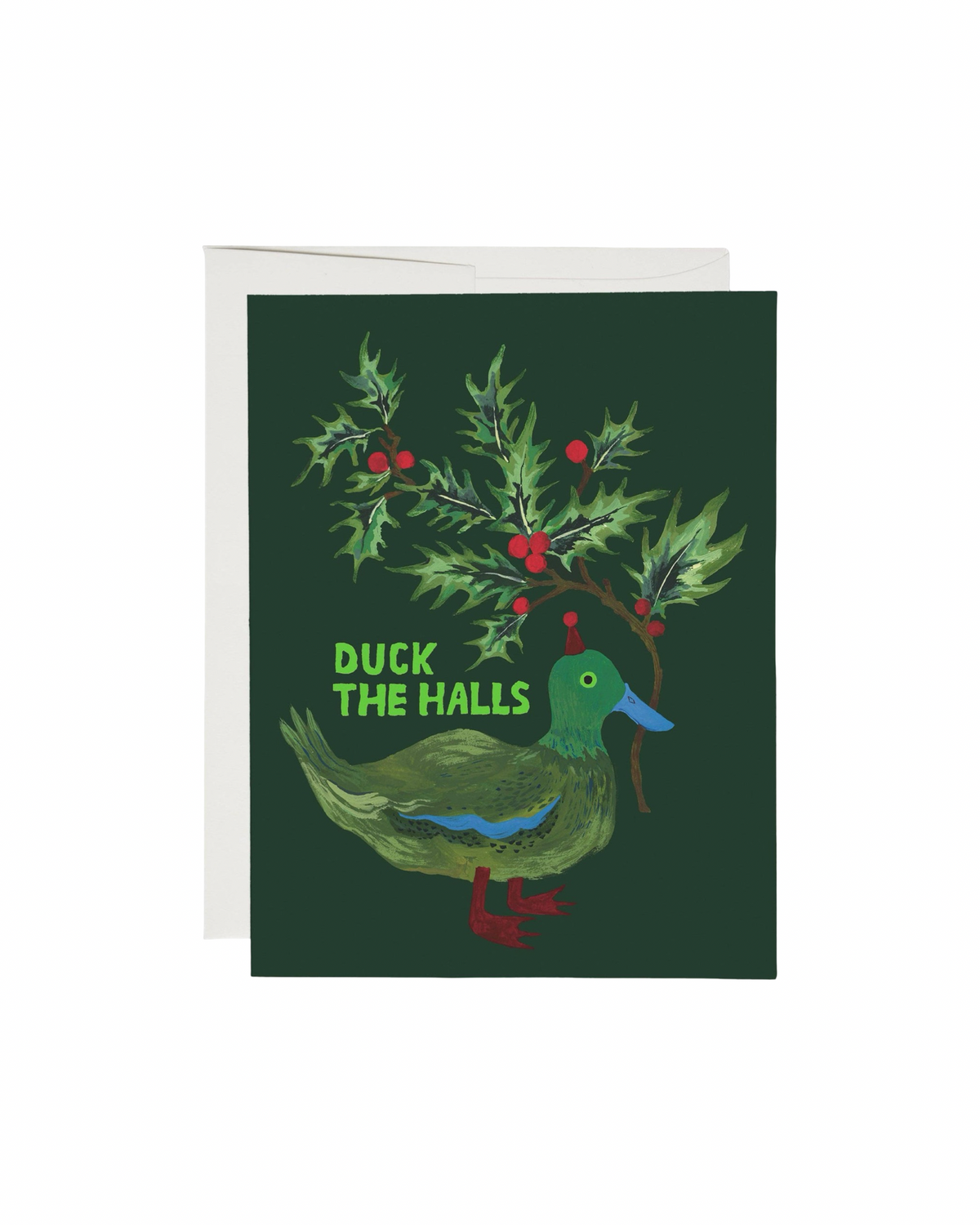 Duck the Halls Christmas Card