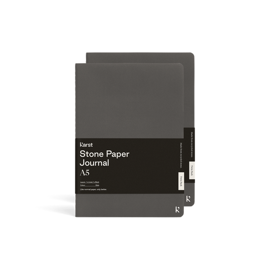 Karst Stone Paper A5 Daily Journal (Twin Pack)
