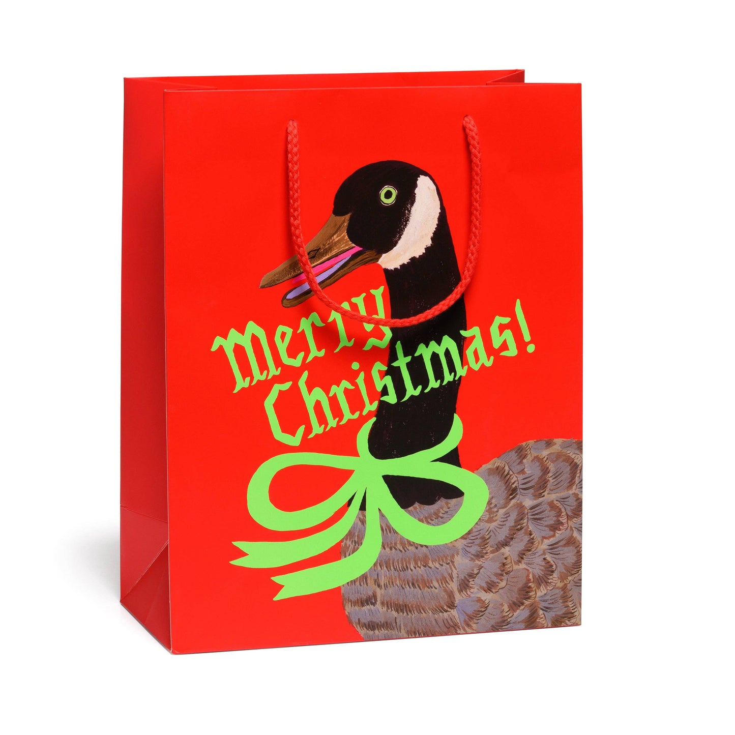 Christmas Goose Gift Bag