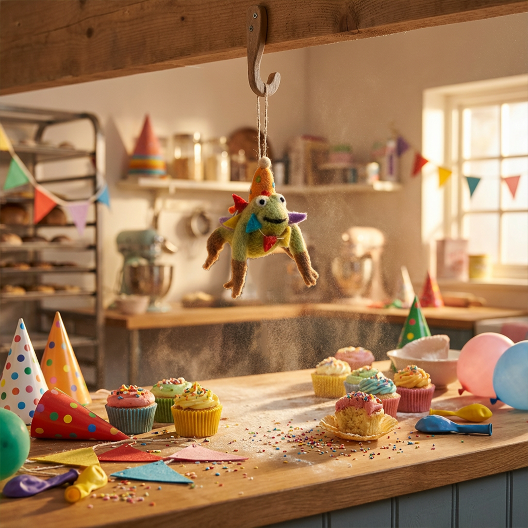 Crazy Frog Felt Decoration