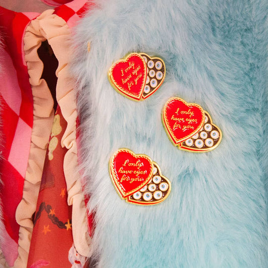 I Only Have Eyes for You enamel pin