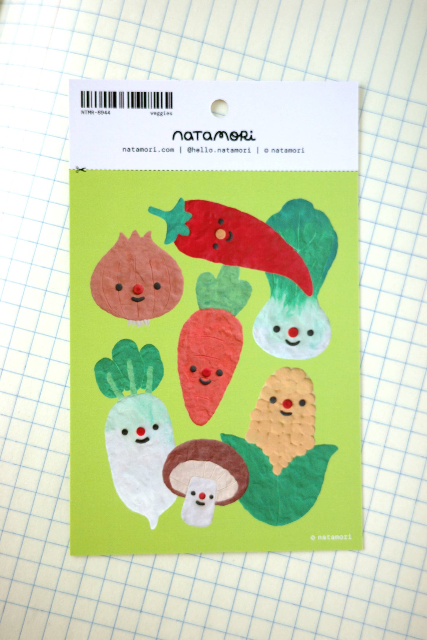 Veggies Sticker Sheet
