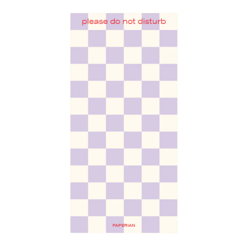 Do Not Disturb Check Memopad