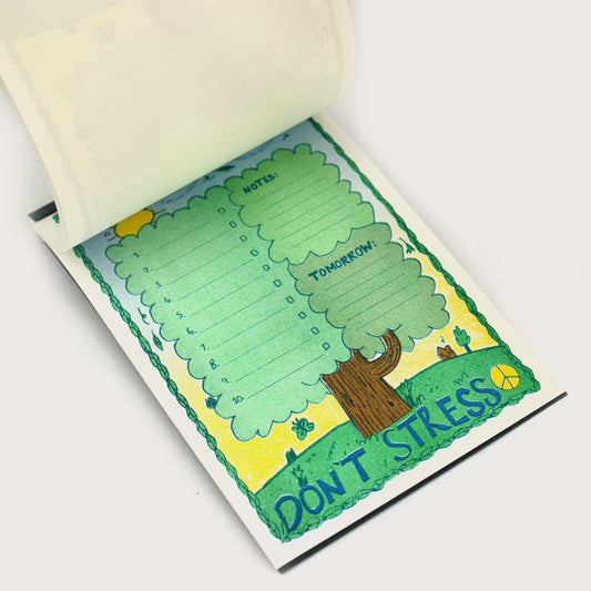 Don't Stress Notepad