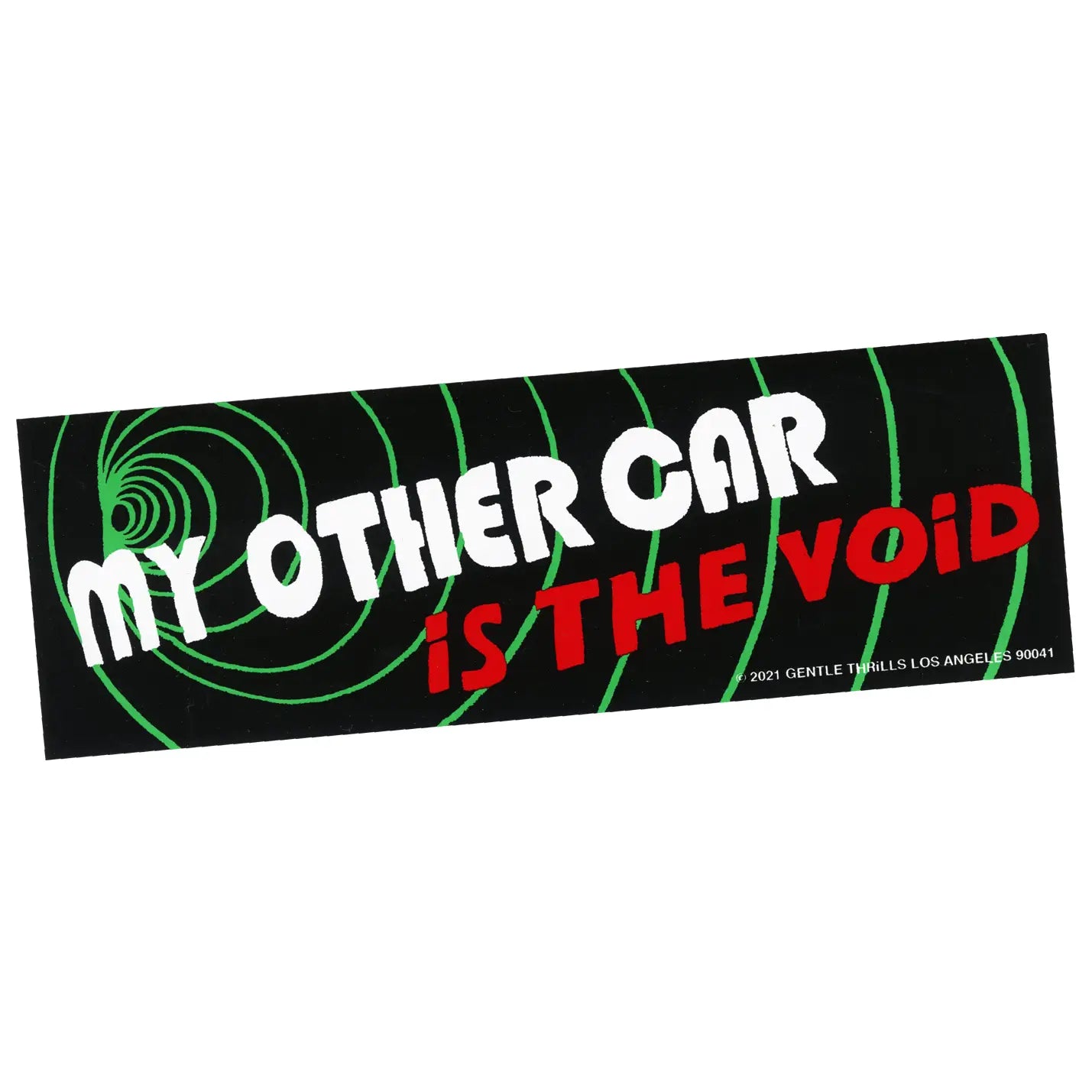 Gentle Thrills Bumper Sticker