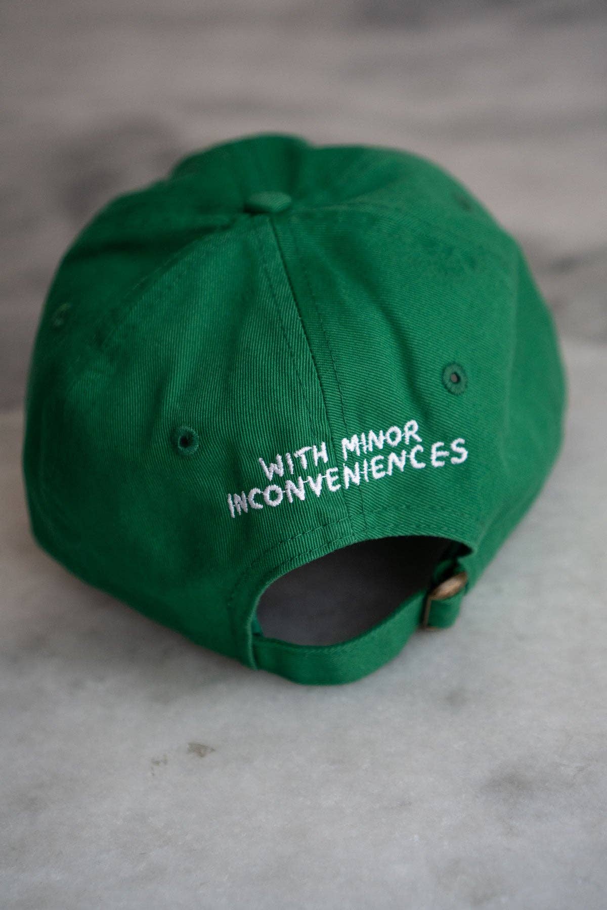 Major Problem Front & Back Hat - Kelly Green