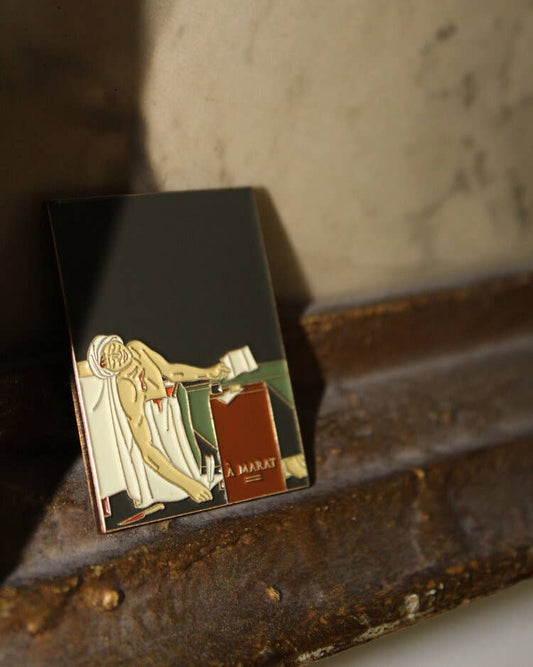 The Death of Marat • Enamel Pin