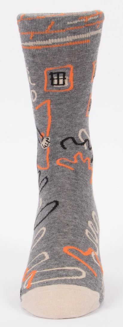 Here Comes Cool Dad Mens Socks