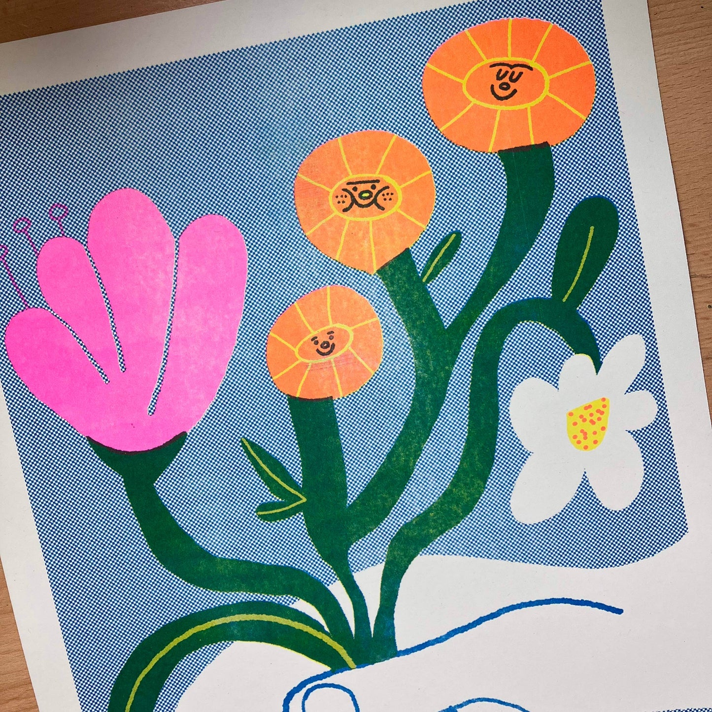 For You A3 Risograph Print