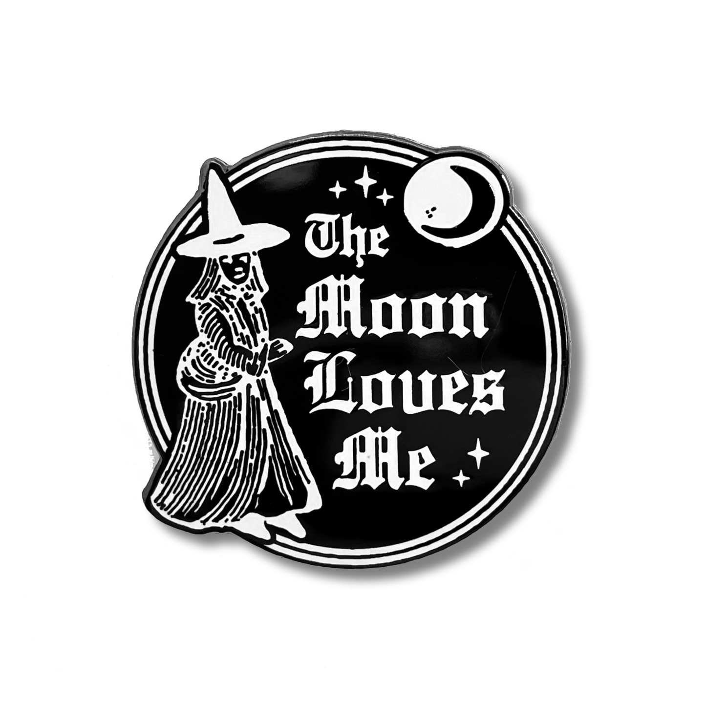 The Moon Loves You Enamel Pin