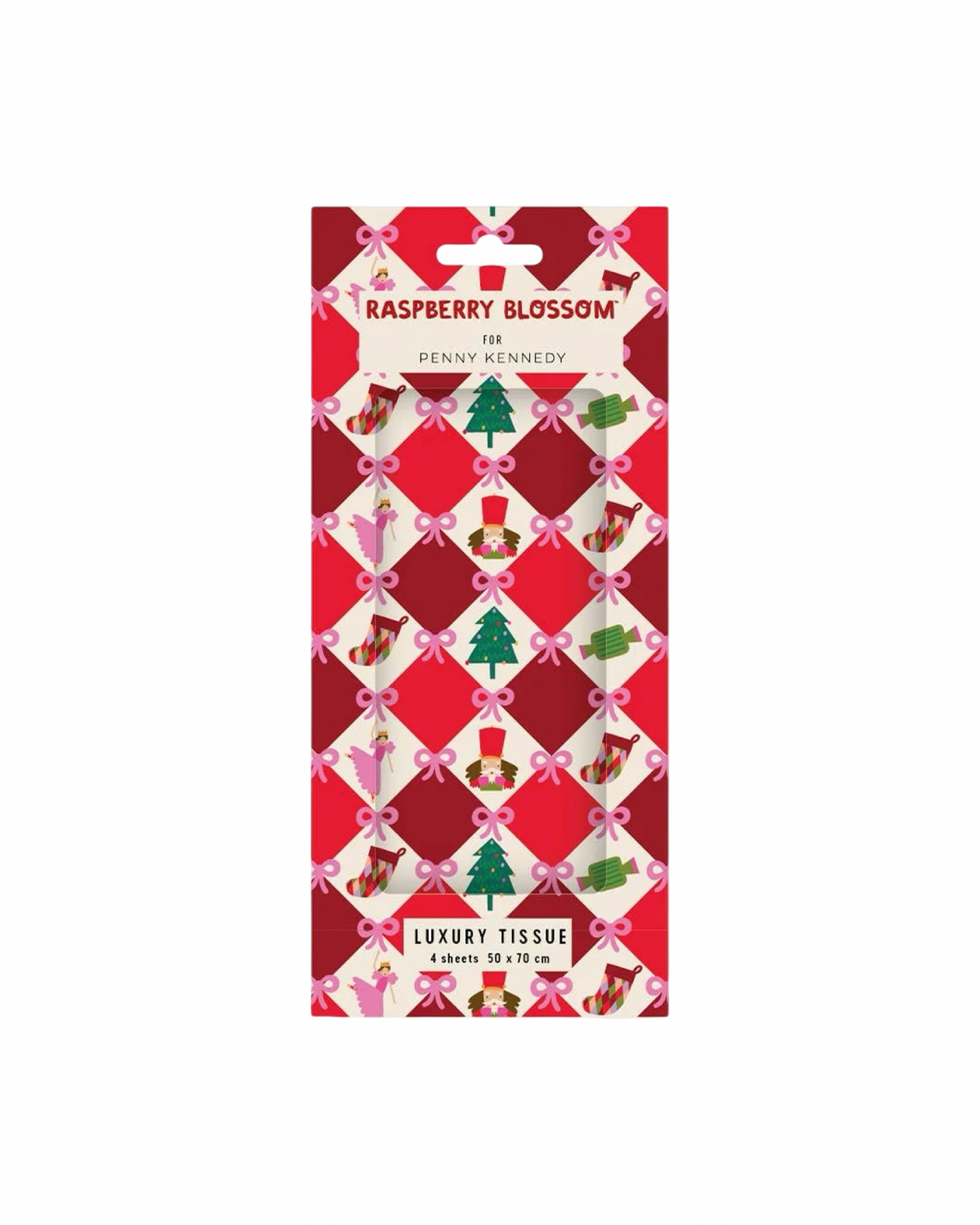 Festive Harlequin Tissue Paper