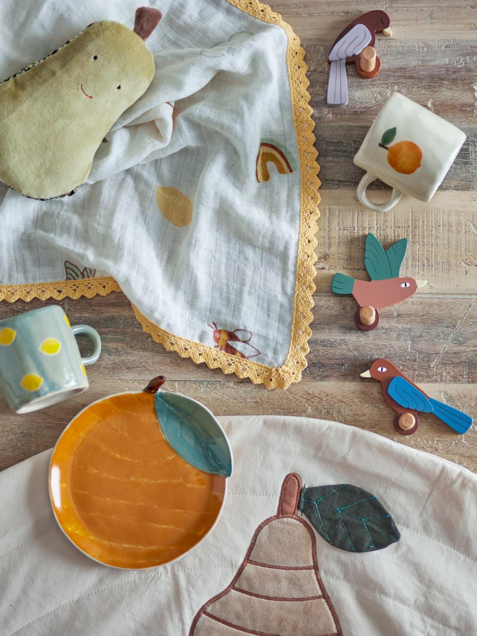 Agnes Orange Plate