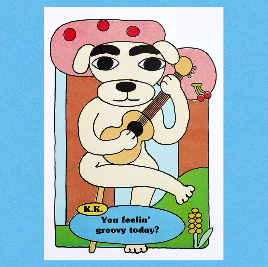 "You Feelin' Groovy Today?" A3 Print