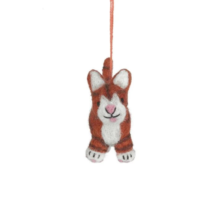 Colin the Cat Hanging Felt Decoration