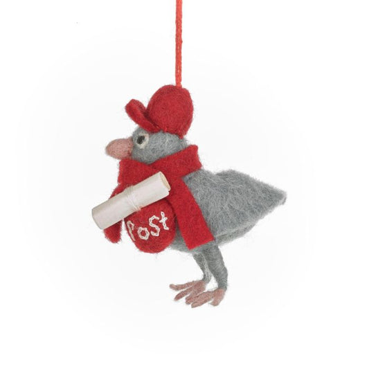 Pigeon Post Hanging Felt Decoration