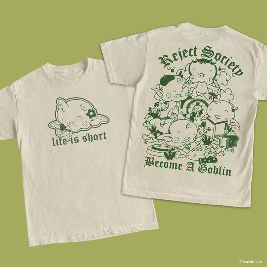 Reject Society, Become a Goblin T-Shirt