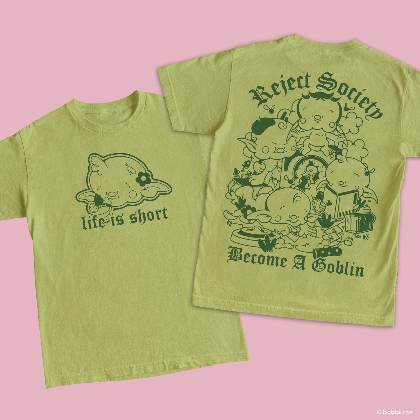 Reject Society, Become a Goblin T-Shirt