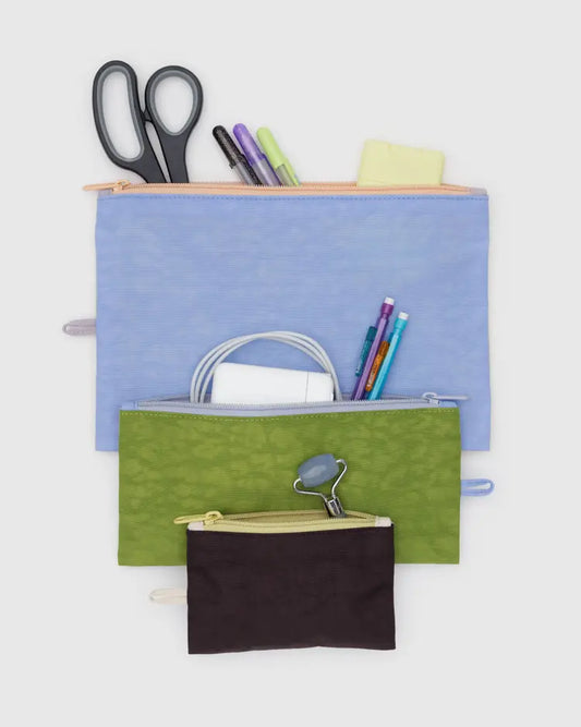 Pastel Colourblock Flat Pouch