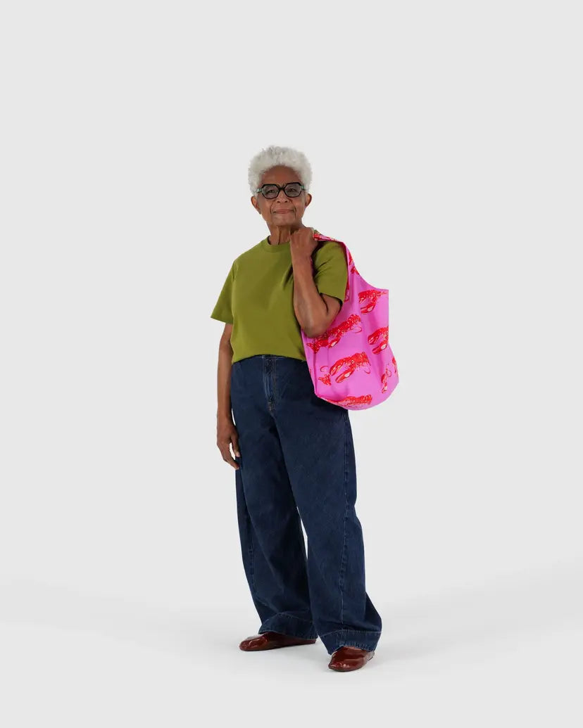 Standard Baggu : Pink Lobster