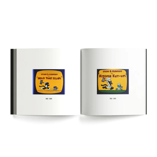 Title Cards from The Itchy & Scratchy Show