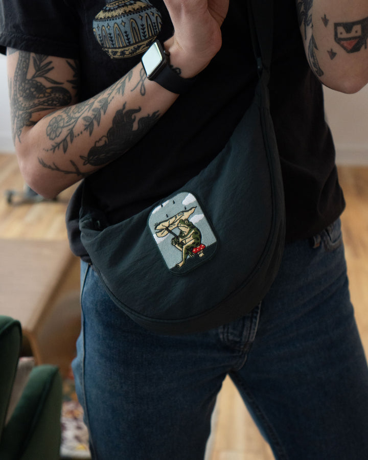 Leaf Umbrella Sticky Patch