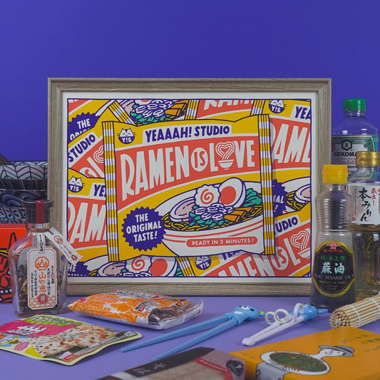Ramen is Love A3 Print