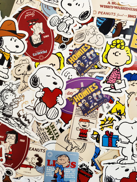 Peanuts Mystery Sticker Pack!
