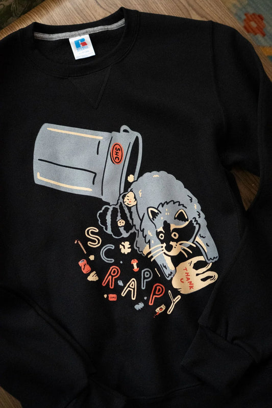 Scrappy Raccoon (Trash) Sweatshirt