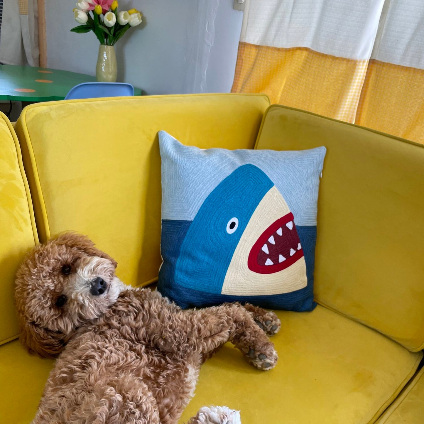 Hello Shark Cushion Cover