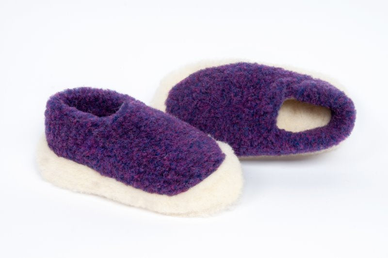 Siberian Slippers - Violet