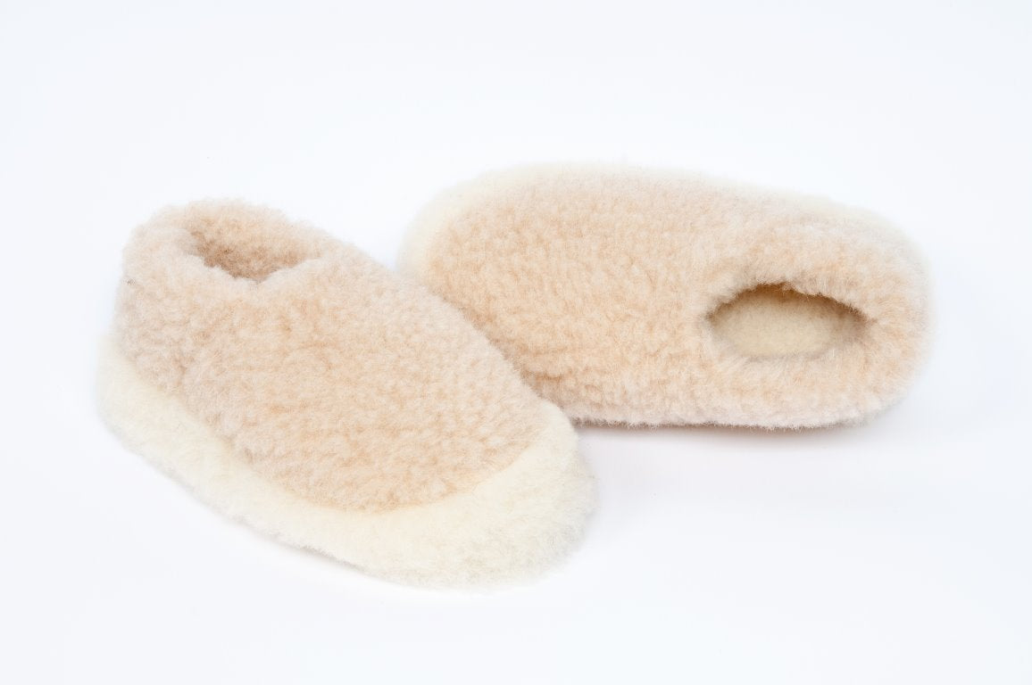 Siberian Slippers - Beige