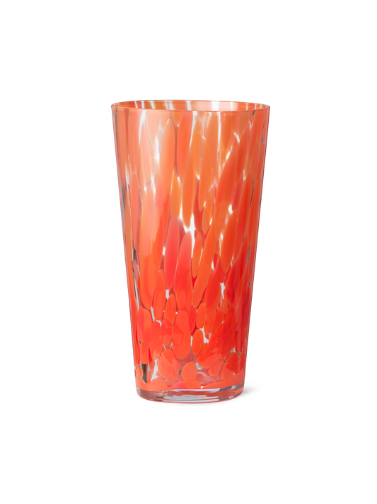 Casca Vase - Poppy Red