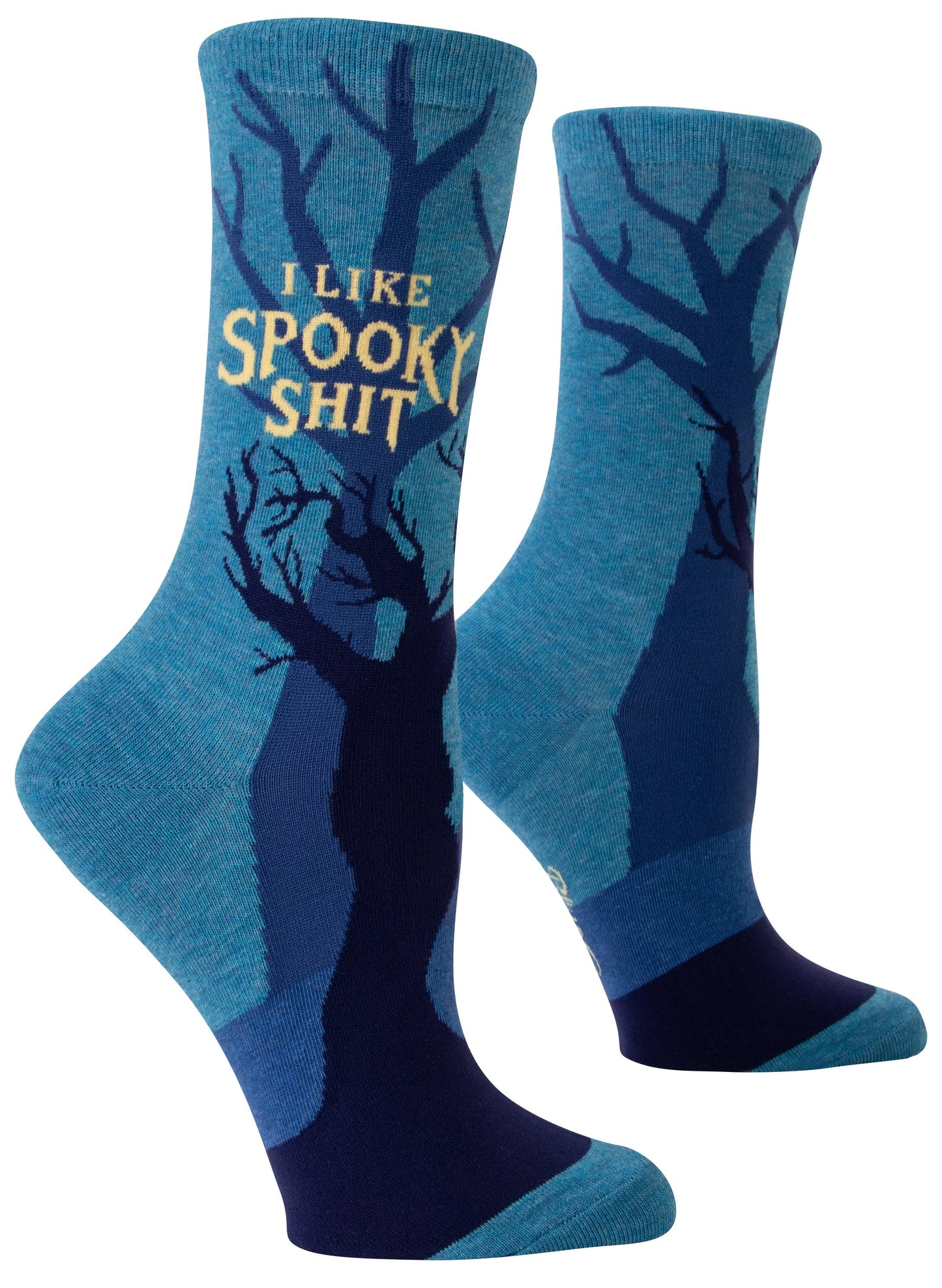I Like Spooky Shit Crew Socks