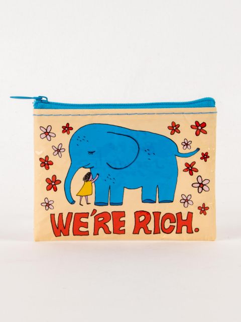 We're Rich Coin Purse
