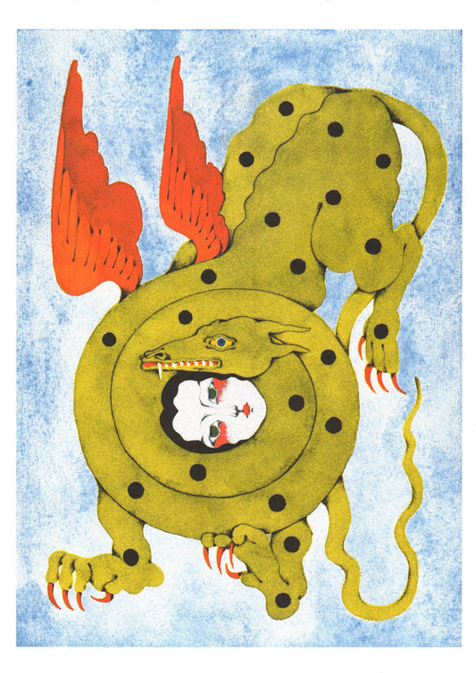 The Kiss - Lou Benesch A3 Print