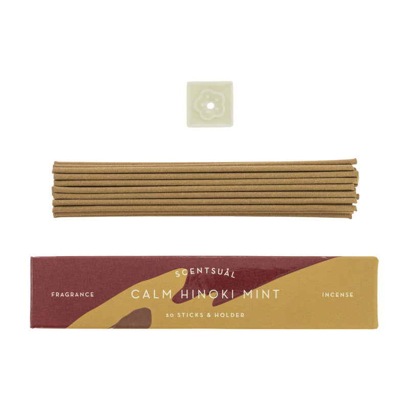 Calm Hinoki Mint Scentsual Incense