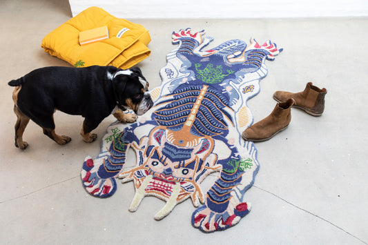 Burma Dragon Rug - Small