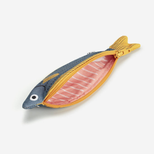 Blue Fusilier Fish Purse