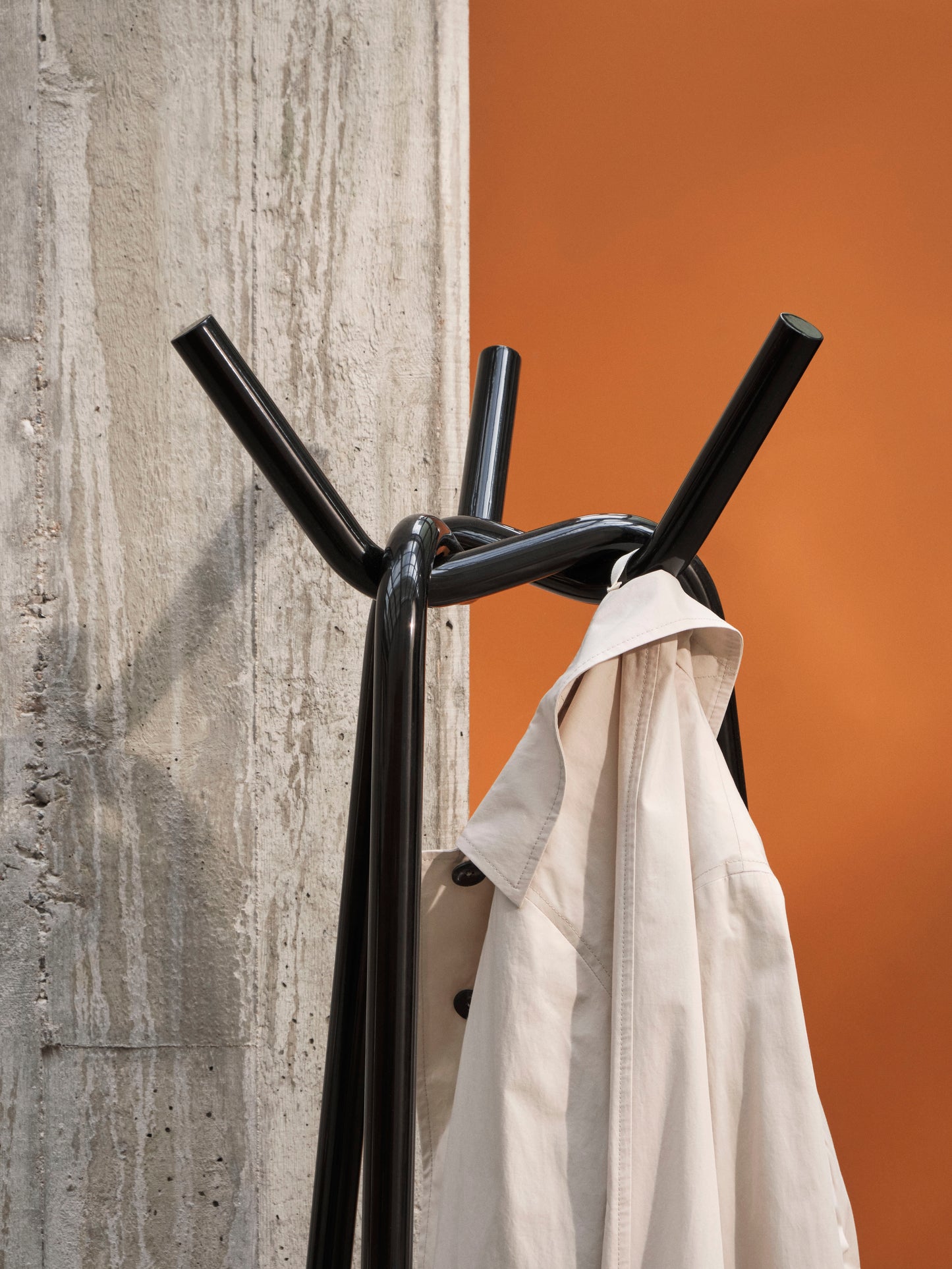 Knit Coat Rack - Black